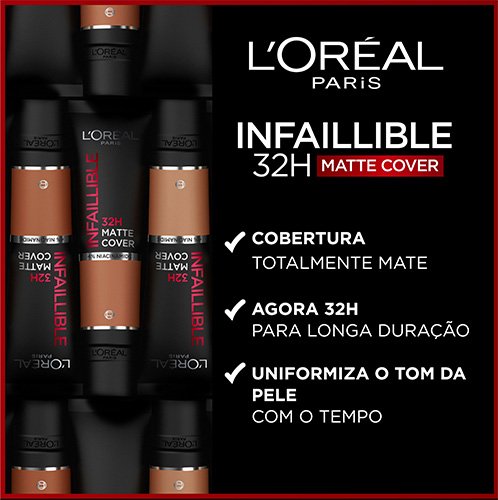 32h Infallible Matte Cover base matificante